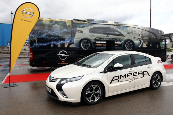 domača predstavitev: Opel ampera