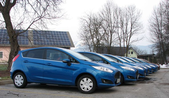 domača predstavitev: Ford fiesta