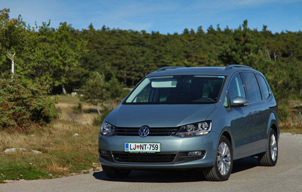 domača predstavitev: Volkswagen sharan