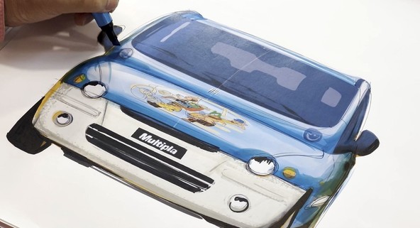 FIAT multipla “6x6” (1998): Prva zbirateljska multipla