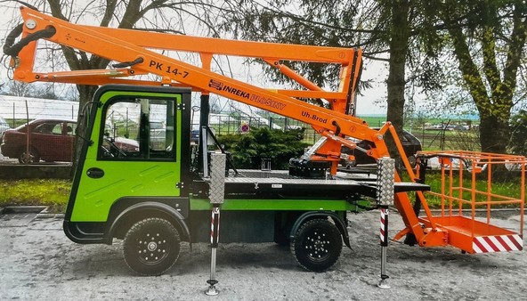 ARI 1570 'Arbeitsbühne': Prva električno gnana avtokošara
