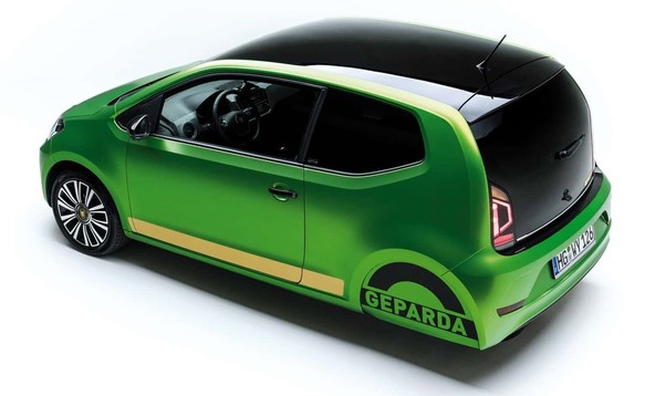 Volkswagen up 'Geparda': Hendikepirani 'gepard'