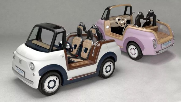 FIAT topolino 'Spiaggina' by Castagna Milano: 'Mišek' za premožne