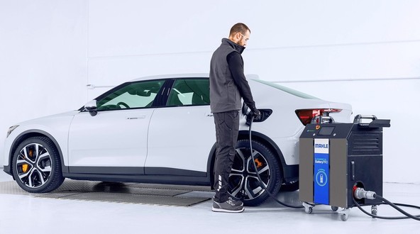 Mahle 'E-Health Charge': 'EKG' test električnega avtomobila