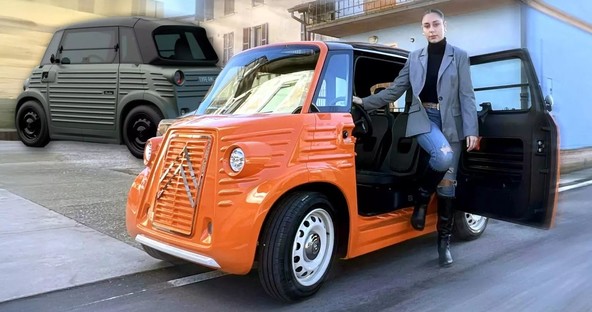 Citroën TYPE-AMI by Caselani Carrosserie: Grdi raček se je spremenil v laboda