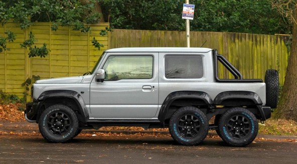 Suzuki jimny 6x4: Posebnež
