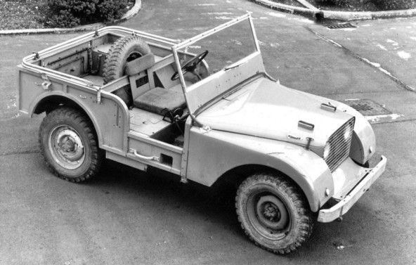 Prototipni Rover Land Rover 'Centre Steer' (1947)