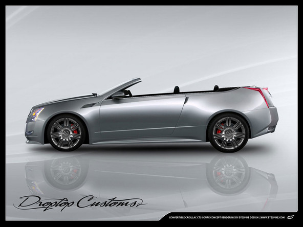 Cadillac CTS CC concept by Droptop Customs: Priprave na letošnji sejem SEMA
