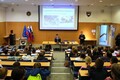 Varno na kolesu : Nagrajenci programa spoznali delo policistov 