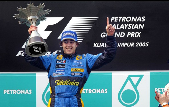 Fernando Alonso leta 2005