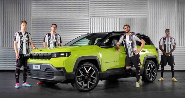 Ponovno uradni sponzor: Jeep® spremlja Juventus na poti do novih ciljev