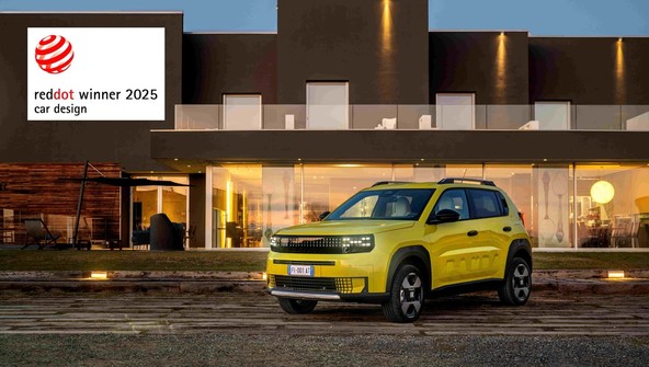 “Red Dot Award” 2025 : Fiat Grande Panda prejel nagrado v kategoriji »Oblikovanje izdelka«