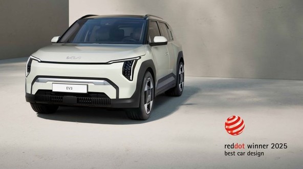 ‘Najboljši med najboljšimi’: KIA EV3 je prejel prestižno nagrado Red Dot