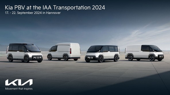 KIA & IAA Hannover 2024: Evropska premiera konceptnih namenskih vozil PV5 in PV7