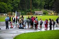 Varno na kolesu : Nagrajenci programa spoznali delo policistov 