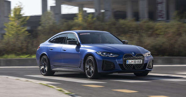 BMW i4 M50: M za električne sladokusce?