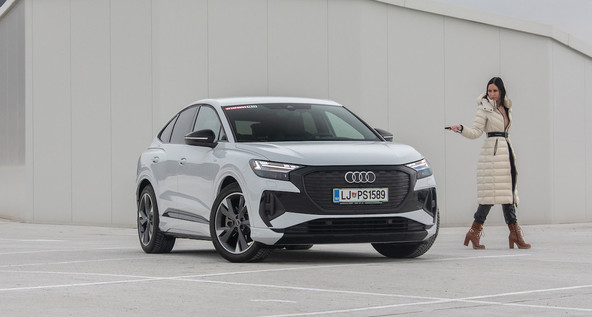 Audi Q4 sportback 50 e-tron quattro: Moja prva izkušnja z električnim avtomobilom