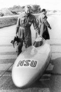 Baumm z avtocestnim  prototipom iz leta 1951