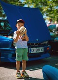 7. Slovensko  youngtimer  srečanje:  Mladodobniki  napolnili parkirišče E. Leclerca