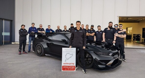 Ford Mustang GTD Competition: Novi Mustang je dosegel rekordni čas na Nürburgringu